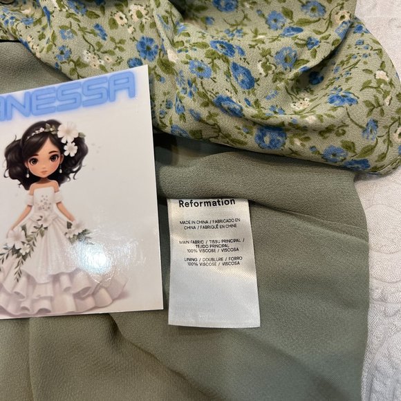 Reformation Sable Midi Dress | Sprits ๐SALE๐ NEW - Picture 9 of 12